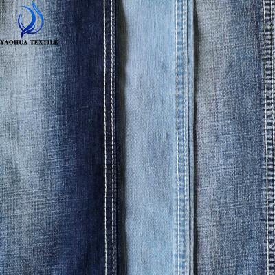 China YL2131 Good Quality Lightweight Elastane Stretch Cotton Denim Fabric For Shirt for sale