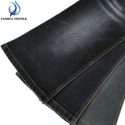 China Antistatic 1568 Cotton Polyester Stretch Fake Knitted Imitation Denim Fabric Antistatic For Jeans for sale