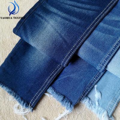 China CK473 Shrink-Resistant Wholesales Good Prices Comfort Stretch Cotton Polyester Viscose Woven Twill Denim Fabric For Jeans for sale