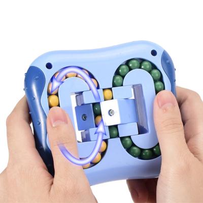 China BEST PRICE Plastic Relaxation Stir Creative Other Educational Toys Stress Reliever Bean Puzzle Game Magic Cube for sale