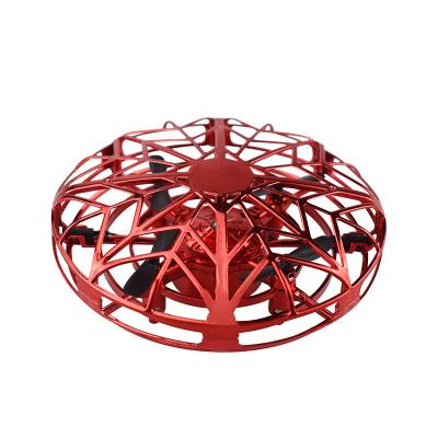 China Playing Helicopter Magic Hand UFO Aircraft Anti-collision Flying Drone Toys Electric Electronic Toy LED Mini Induction Toy for sale