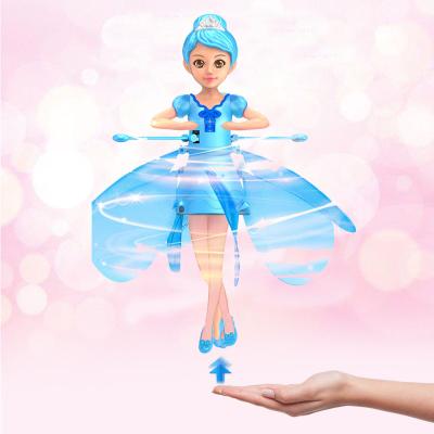 China Playing 2022 Good Best Little Fairy Price Induction Aircraft Toy Little Flying Doll Elves Toy Girl Gift Children for sale