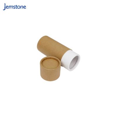 China Biodegradable Drop Shipping 10ML Kraft Paper Cylinder Tube Paper Packaging For TEA Coffee Food for sale