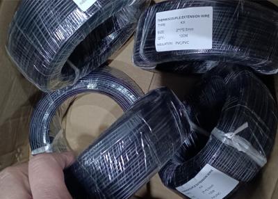 China Art rote schwarze PVC-Isolierung des k-Erweiterungs-Kabel-0.5*2 mit PVC-Hülle zu verkaufen