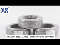 Temperature Inconel 625 Insulated Resistance Wire With Matte Surface Texture 1.6mm 2mm