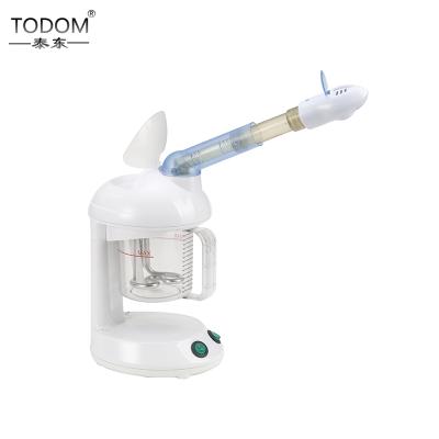 China Wholesale Price TODOM DT-3338A Beauty Skin Care Machine Desktop Nano Adjustable Nozzle DEEP CLEANSING Ozone Ionic Facial Steamer for sale