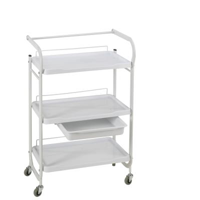 China TODOM Useful DT-266G ABS Plastic Hair Salon Trolley Trolley Trolley for Beauty Salon for sale