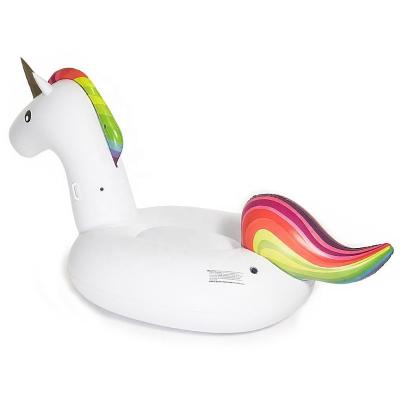 China Large Unicorn Rider Water Toys High Quality Water Entertainment Inflatable Floating Unicorn Pool Float for sale