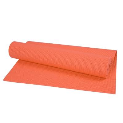 China Yoga Pilate Exercise Gym Wholesale Fitness Pilates High Density Eco-friendly PVC Foam Yoga Mat Customizable Logo PVC Yoga Mat Washable Yoga Mat for sale