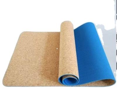 China 183*61cm High Quality Eco-friendly Non-slip Cork Yoga Mat Cork Tape for sale