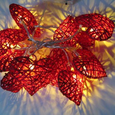 China Indor Decoration Heart Shape LED Battery Operated String Lights For Wedding Valentine Party Decoration for sale