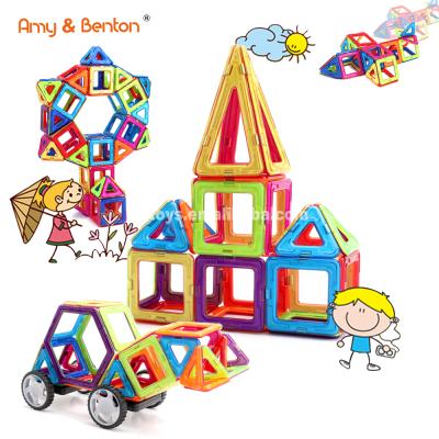 China DIY Toys For Children Popular Big Size 6.5CM Magnetic Building Blocks Customized Products for sale