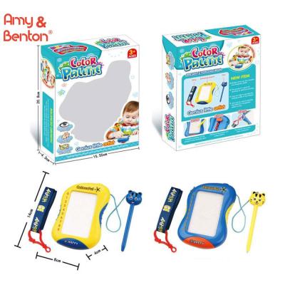 China Children's Inscription Drawing Toy Cartoon Colorful Erasable Magnetic Writing Board with Pen for sale