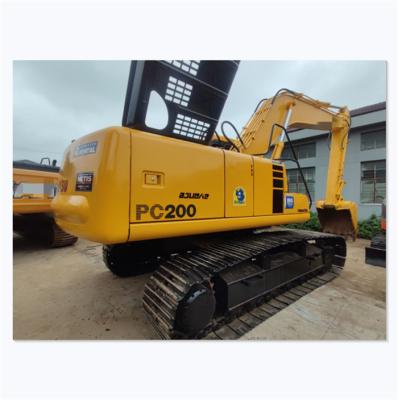 China 20 ton used machinery factory price PC200 used mini excavator used china crawler mini excavator 1.36m3 for sale