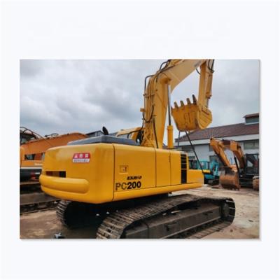 China Used Excavator Used Machinery For Sale PC200 20 TON Crawler Excavator Large And Medium Excavator With Hydraulic Inch 1.37m3 for sale