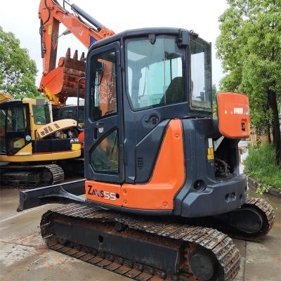 China Farms Nice Used Excavator ZX55 Are Ready For Selling BEST PRICE for sale