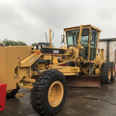 China Motor Grader Cat 140K Used by Farms Sale in Shanghai for sale