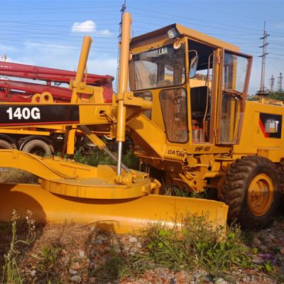 China Motor Grader Cat 140G Used by Farms Sale in Shanghai for sale