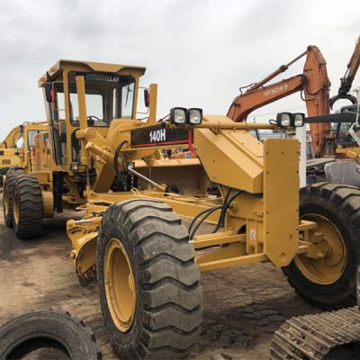 China Farms good quality and fine appearance used motor grader cat 140H sell at low price for sale