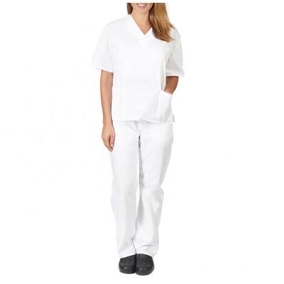 China Straight Professional Scrubs Wholesale Medical Uniforms Scrubs Set for sale