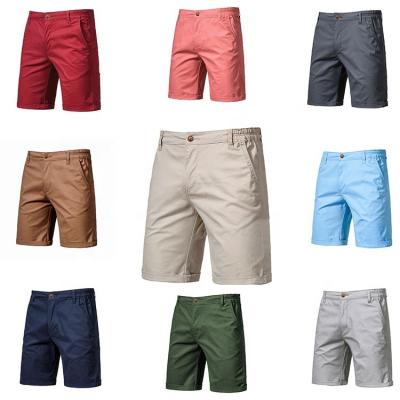 China Hot Sale QUICK DRY Shorts Casual Men's Custom Cotton 100 Twill Side Pockets Wholesale Zipper Fly Shorts for sale