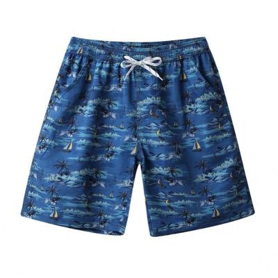 China Wholesale Custom QUICK DRY Men's Swim Trunks Custom Logo Swimming Trunks for sale