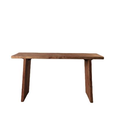 China Simple Farmhouse Design Reclaimed Furniture Wood Contemporary Farmhouse Modern Console Table for sale