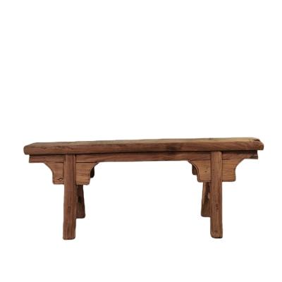 China Farm Factory Repaired Real Antique Stock Wholesale Vintage Bench for sale