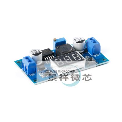 China Standard dc-dc lm2596 adjustable regulated power supply module regulated module with voltmeter calibration for sale