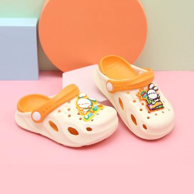 China New Arrival Cute Cartoon Croc Non-slip Children's Breathable Slippers Baby Boy And Girl Shoes Outdoor Sandals For Kids Clog Shoe for sale