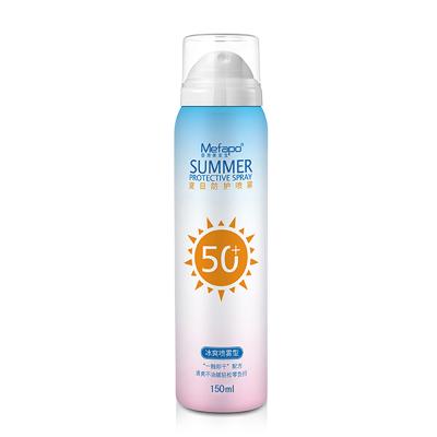 China Long Lasting Sunscreen Private Label Whiten Moisturizing Sunscreen Mist Spray for sale