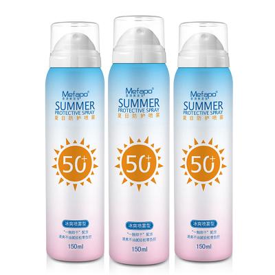 China Cheap Sunscreen Private Label Face Sunscreen Spray for sale