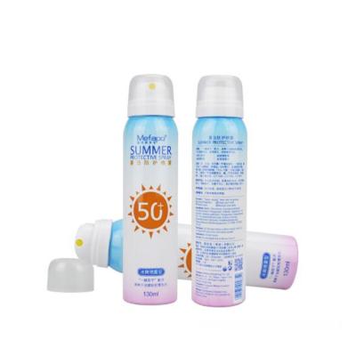 China Sunscreen Skin Care Products Aerosol SPF 50 Sunscreen Spray OEM / ODM for sale