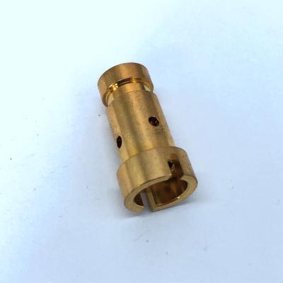 China Custom Swiss Type Aerospace Nickel Brass Precision CNC Turning Brass Turning Machining Parts for sale