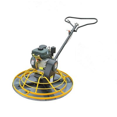 China Concrete Ground Surface Compacting Smooth Walk Behind Gasoline Electric Power Finish Concrete Helicopter Curb Float Machine Power Trowel for sale