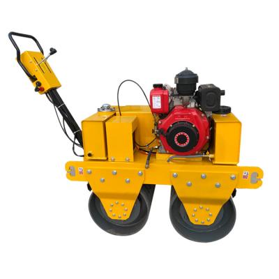 China Road Bridge Engineering Concrete Pavement Compactor Good Price 1tons 2tons Used Double Drum Soil Asphalt Road Roller for sale