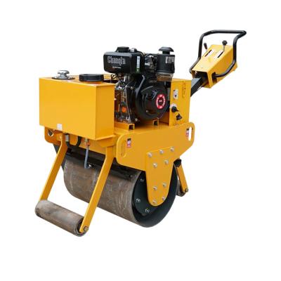 China Road Bridge Engineering Concrete Pavement Diesel Engine Road Compactor Walk Behind Vibratory Mini Road Roller Compactor for sale