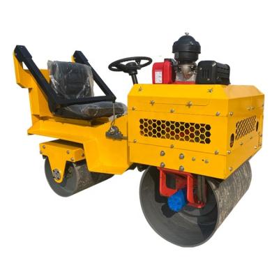 China Road Bridge Engineering Concrete Paving Machinery China Diesel Engine Road Compactor Walk Behind Road Roller Compactor For Sale for sale