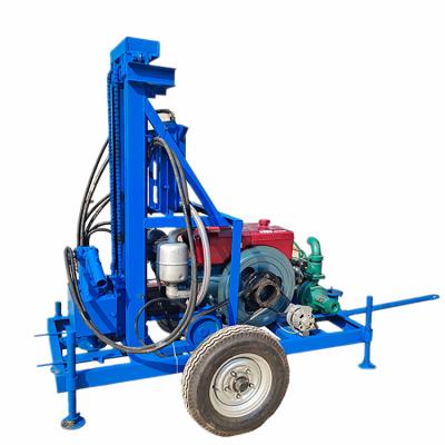 China China supplier high efficiency water well drilling rig small mini hydraulic water drilling rig machine for sale for sale