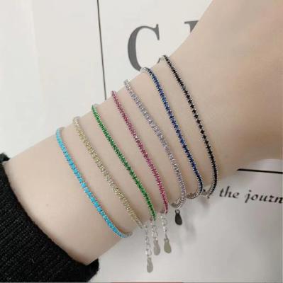 China High Quality Exquisite Senator Department Full Diamond 925 Sterling Silver CLASSIC Design Central Institute of Statistics Bracelet for sale