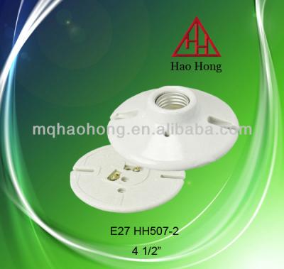 China Screw E27 HH 507 -2 HAOHONG 1/2 Inch Light Accessory / 4 / LAMP Accessory BASE for sale