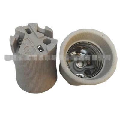 China Screw Factory Offer Ceramic E40 Lamp Holder for sale