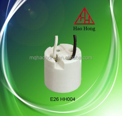 China Lamp Base Screw E26 Lampholder / E26 Socket E26 Types for sale