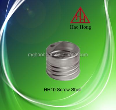 China Screw made with metal sleeve parts screw shell for sale