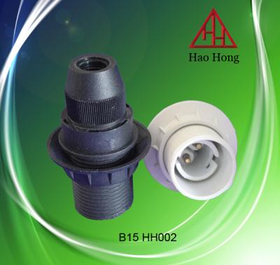 China B15HH002 Screw Bakelite Lamp Holder / Lamp Base E14 Socket for sale