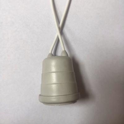 China Screw Factory Price Plastic Lamp Holder With Wire Waterproof Lamp Holder For Outdoor Use for sale