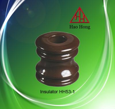 China LOW VOLTAGE HAO HONG Low price porcelain coil insulator HH53-1 for low voltage circuit for sale