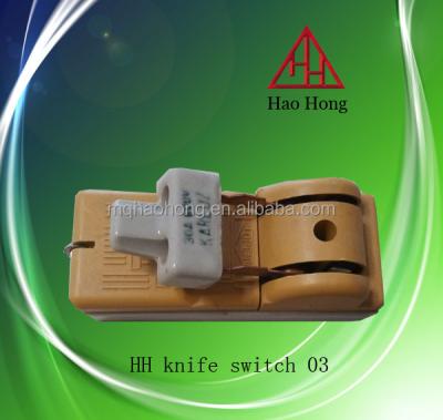 China 2P 60A 2p60A cover china high quality knife switch for sale