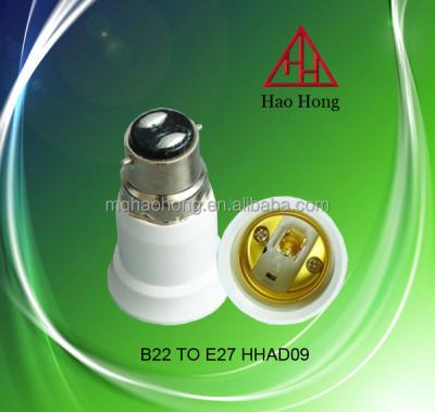 China Screw newest B22 to E27 lamp socket adapter for sale