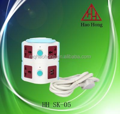 China Residential/Multi-Purpose Universal Multi Function Extension Socket Switch Electrical Outlets for sale